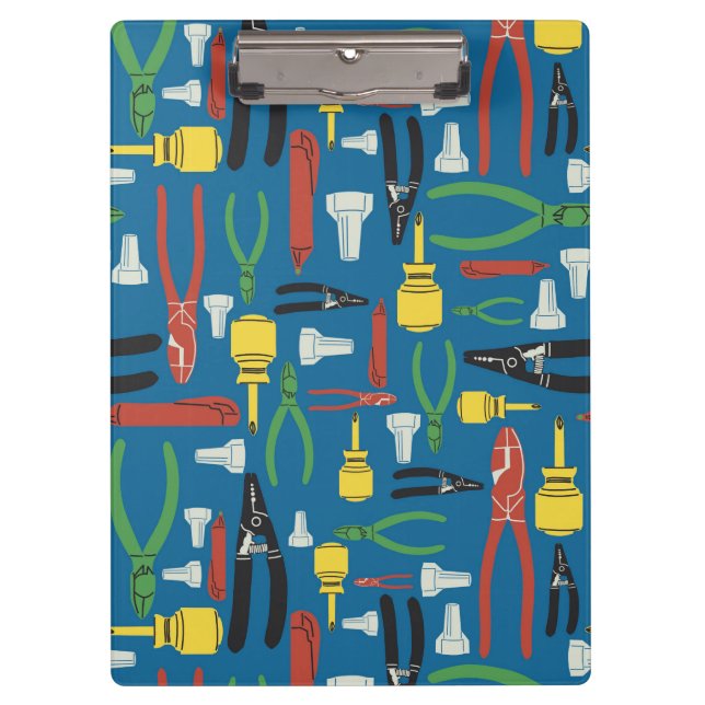 Pranchetas Conselho de Clipe da Empresa do Contratante Elétri (Frente)