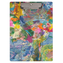 Pranchetas Conselho de clipe estético colorido do Abstrato de