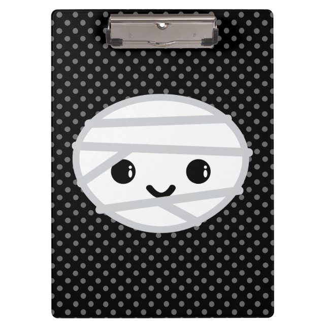 Pranchetas Conselho Kawaii Mummy Clip (Frente)