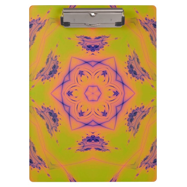 Pranchetas Contraste de gradiente de Sunset Beach Mandela (Frente)