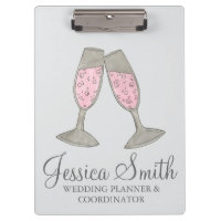 Coordenador de Planner de Casamento de Vidro de Ch