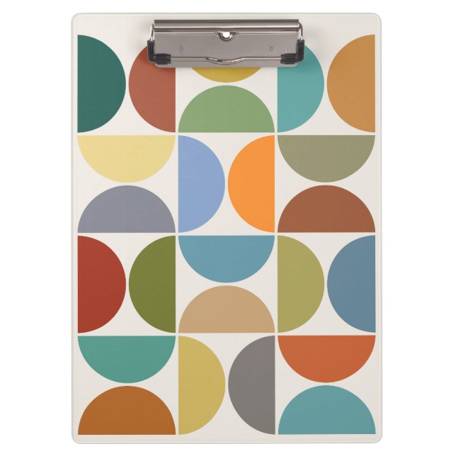 Pranchetas Cor dos semicírculos do MCM na Creme (Frente)