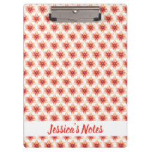 Coral Suave Contemporâneo Floral