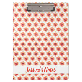 Pranchetas Coral Suave Contemporâneo Floral