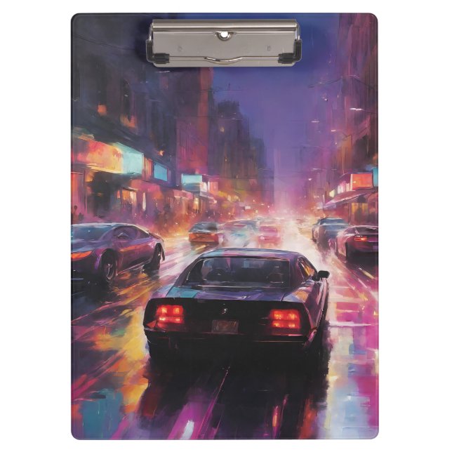 Pranchetas Corrida dinâmica de paisagem urbana (Frente)