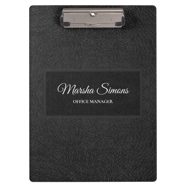 Pranchetas Couro Simples (Frente)