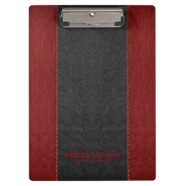 Pranchetas Couros e peles, pretos, com costura, de ferro fund