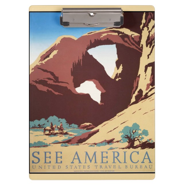 Pranchetas Cowboy Desert Vintage Cavalos Ocidentais (Frente)