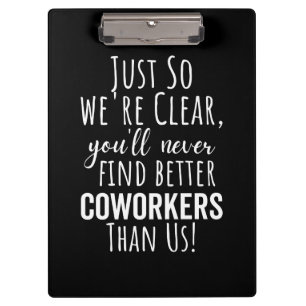 Pranchetas Coworker Goodbye Deslocamento de Colaboradores