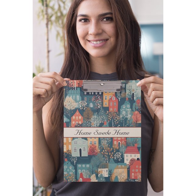 Pranchetas Cozy Hygge Village Nordic Folart, costume (Criador carregado)