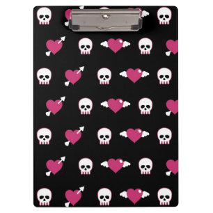 Pranchetas Crânios e corações