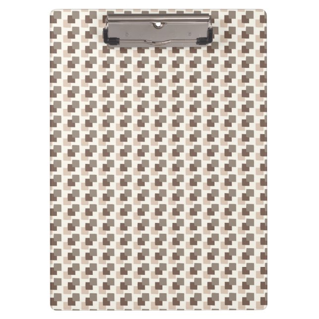 Pranchetas Creme de Taupe Geo Focus (Frente)
