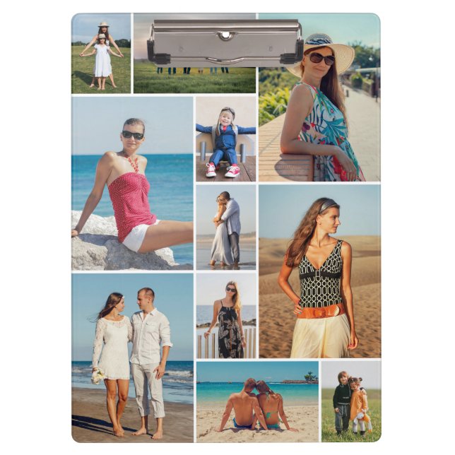 Pranchetas Crie sua própria colagem de fotos 11 (Frente)