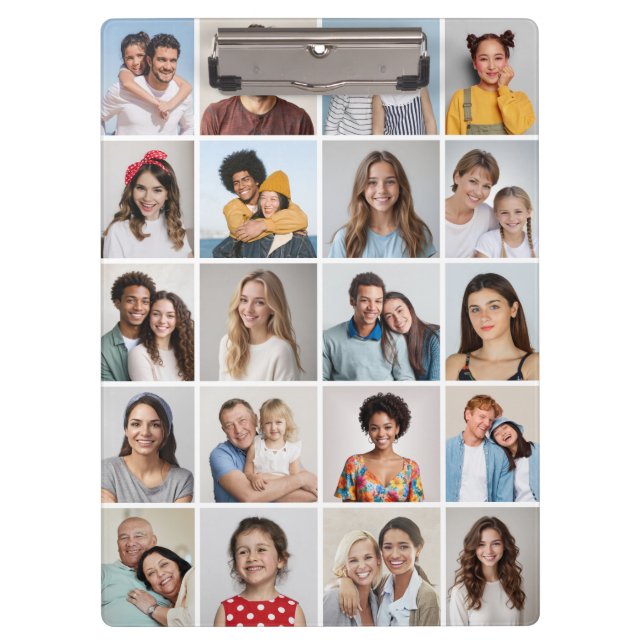 Pranchetas Crie sua própria colagem de fotos 20 (Frente)