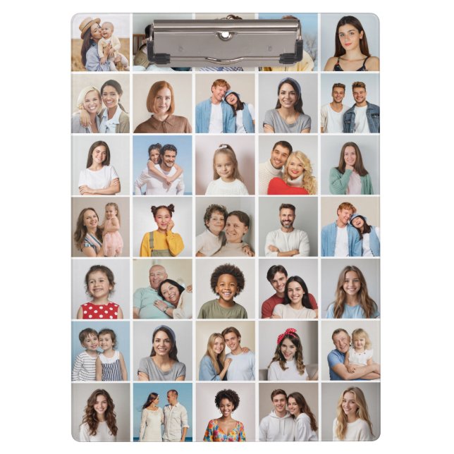 Pranchetas Crie Sua Própria Colagem De Fotos 35 (Frente)