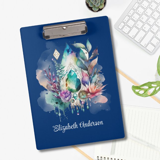 Pranchetas Cristais Magnéticos Boho Marinho Dreamcatcher (Criador carregado)