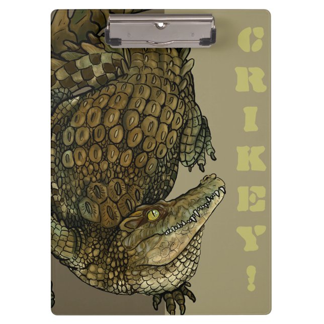 Pranchetas Crocodilo Crikey! (Frente)