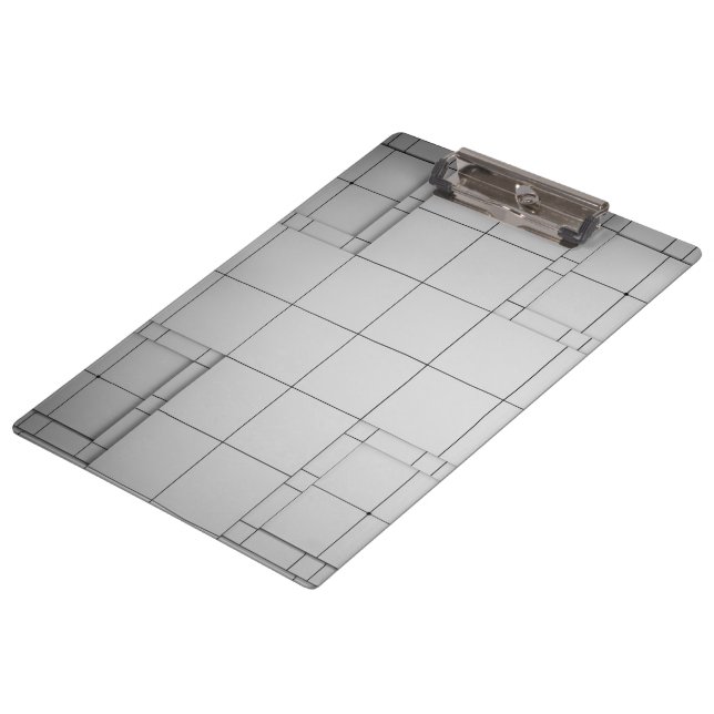 Pranchetas Cubos abstrato (Inclinado)