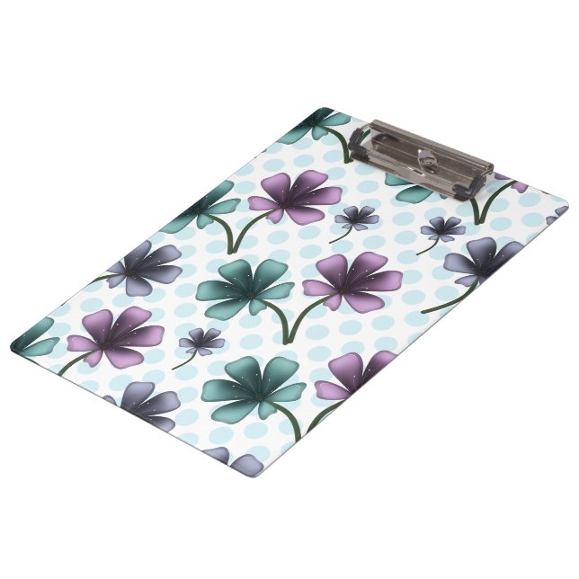 Pranchetas Custom floral pattern gift iPhone / iPad case (Inclinado)