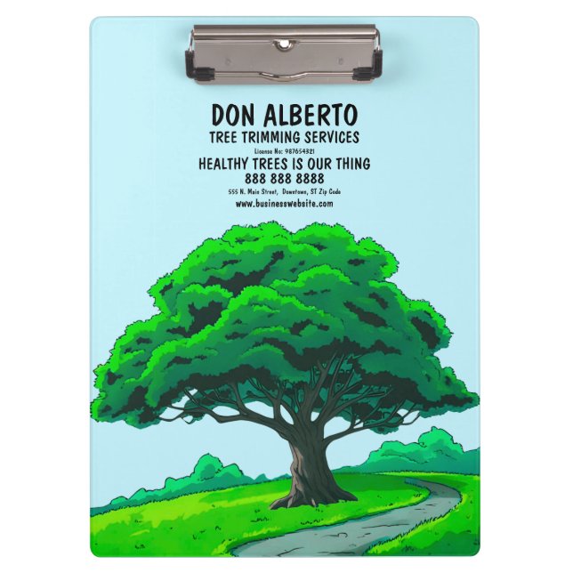 Pranchetas Custom Oak Tree | Tree Trimming Service (Frente)