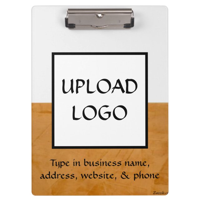 Pranchetas Custom Real Estate Agent Logo Clipboard (Frente)