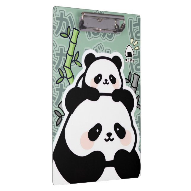 Pranchetas Cute Kawaii Panda Clipboard (Direita)