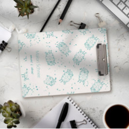 Pranchetas Cute Sheep – Whimsical Seamless Pattern