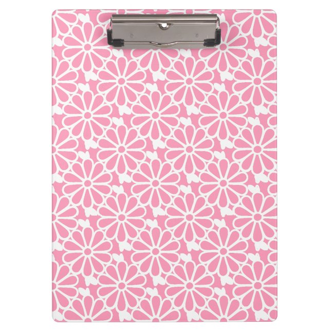 Pranchetas Daisy Chain - Clipboard (Bright Pink)) (Frente)