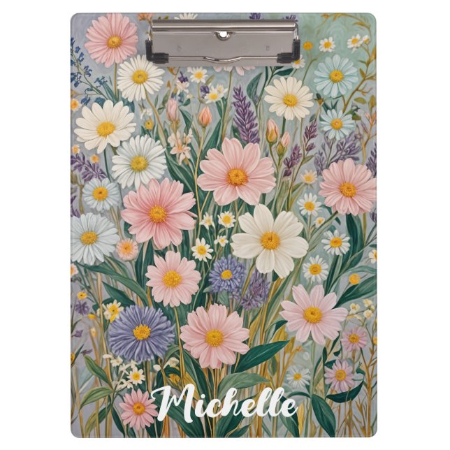 Pranchetas Daisy Dreamscape Personalizado (Frente)