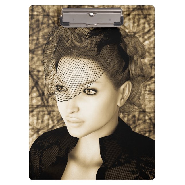 Pranchetas Dama Vintage (Frente)