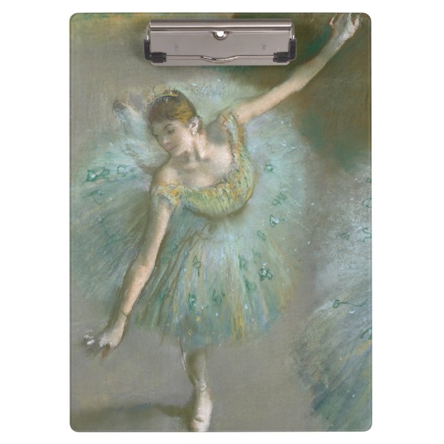 Pranchetas Dançarina em Green Edgar Degas (Frente)