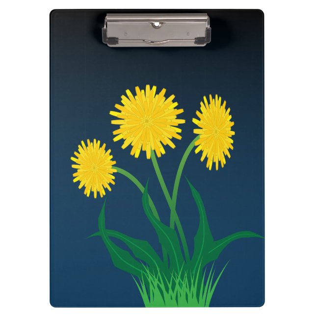 Pranchetas Dandelions Amarelos (Frente)