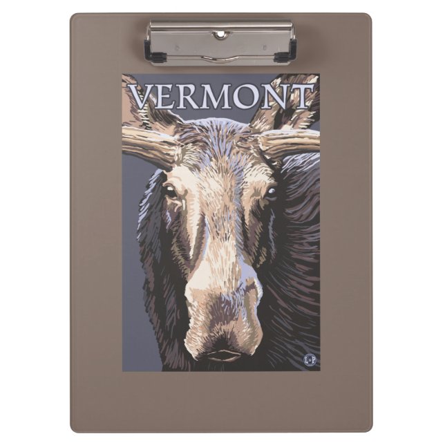Pranchetas De VermontMoose fim acima (Frente)
