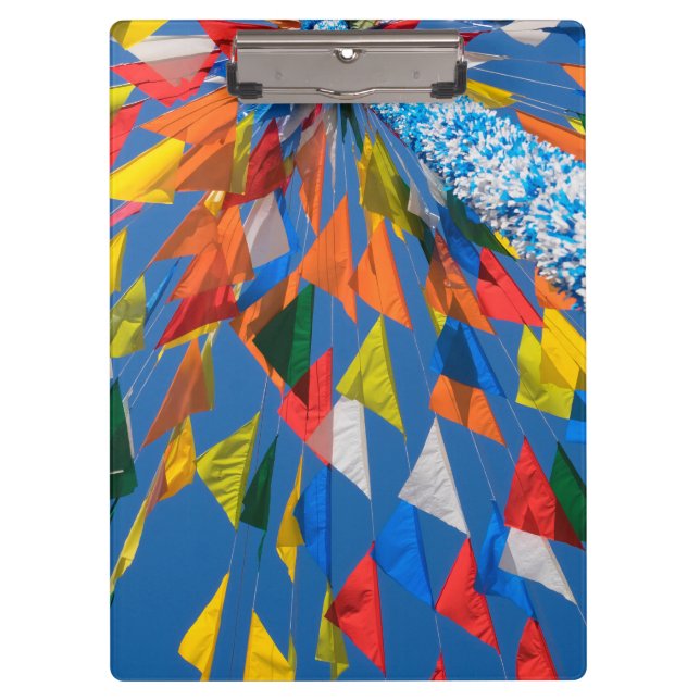 Pranchetas Decoração de Bandeira Triangular (Frente)