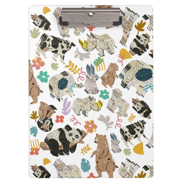 Pranchetas Delicioso Reciclado Arte Animal (Frente)