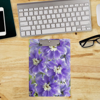 Pranchetas Delphinium Floral Roxo