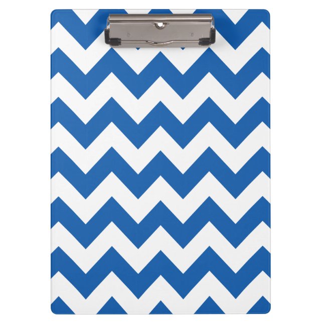 Pranchetas Denim Blue Bold Chevron (Frente)
