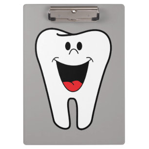 Pranchetas Dente de sorriso animado