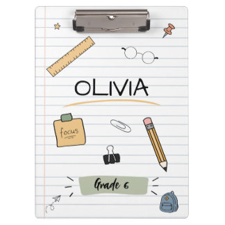 Pranchetas Desenhos Animados Personalizados para Crianças Vol