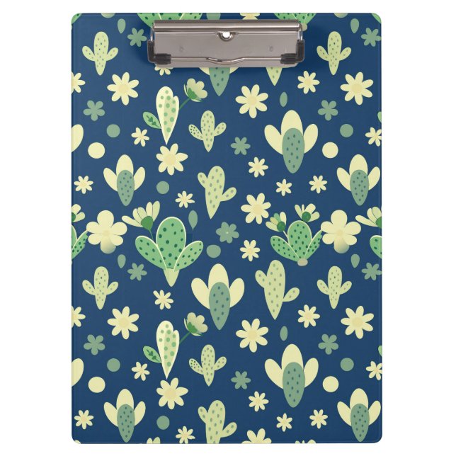 Pranchetas Desert Cactus & Succulent Pattern (Frente)