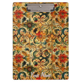 Pranchetas Design Botânico de Idade do ouro