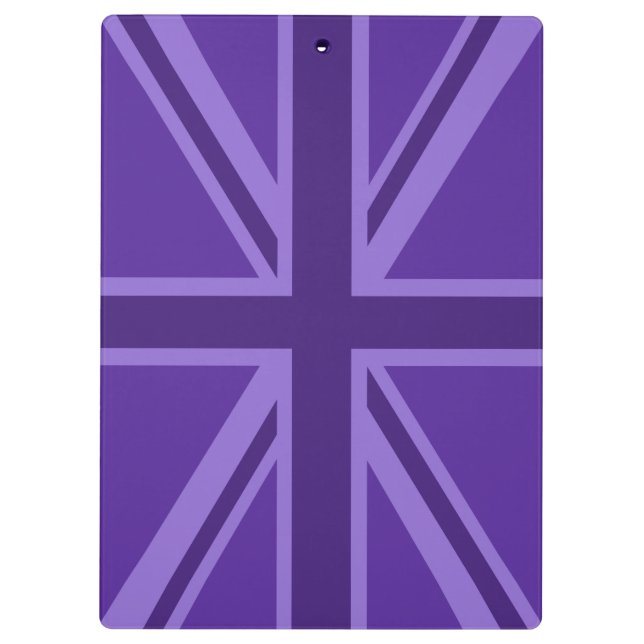 Pranchetas Design da bandeira Roxo Union (Verso)