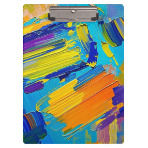 Pranchetas Design de abstrato de arte expressa poster