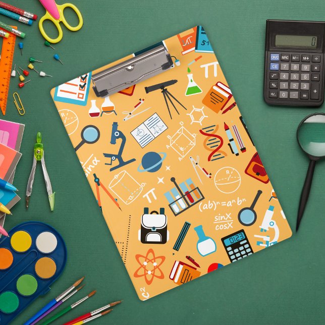 Pranchetas Design de Ciência Vibrante Perfeito para Aula e Es (Criador carregado)