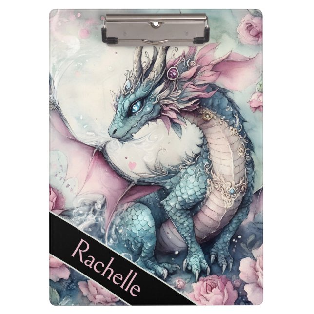 Pranchetas Design de Dragão de Fantasia Personalizado (Frente)