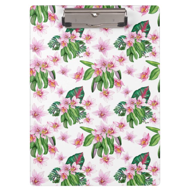 Pranchetas Design de Orquídeas em Aquarela 30   (Frente)