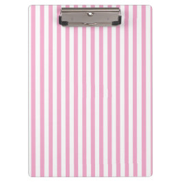 Pranchetas Design de padrão de listra vertical rosa branco