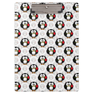 Pranchetas Design de Pinguim-Cute