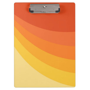 Pranchetas Design de raios solares laranja e amarelo-estilo r