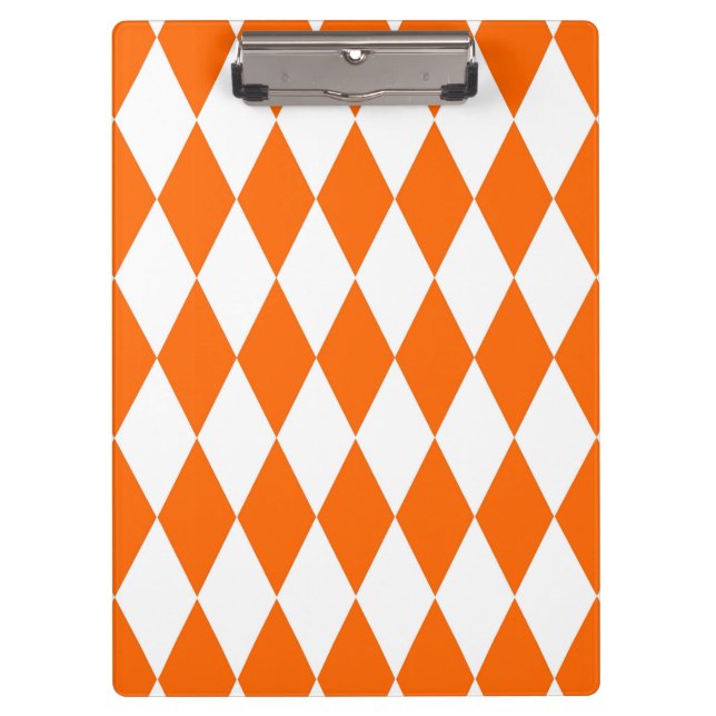 Pranchetas Design de Verificadores de Ouros Branco Laranja (Frente)